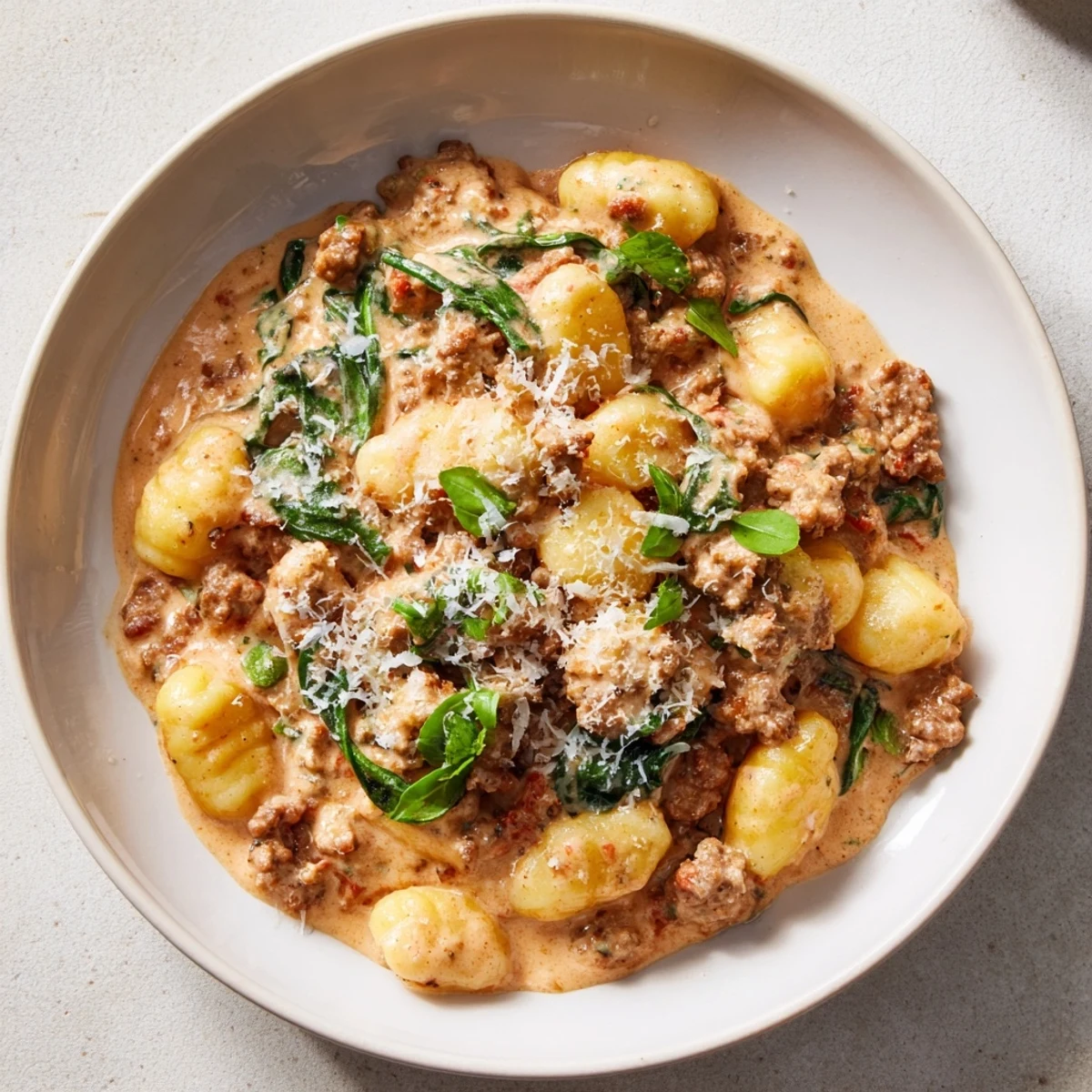 Creamy Tomato Sausage Gnocchi