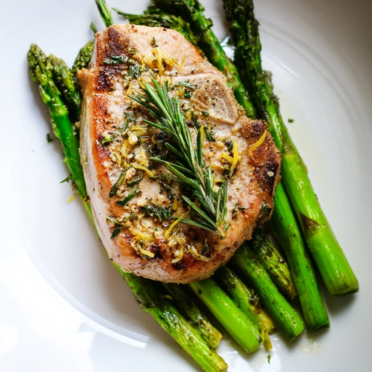 Lemon Herb Pork Chops
