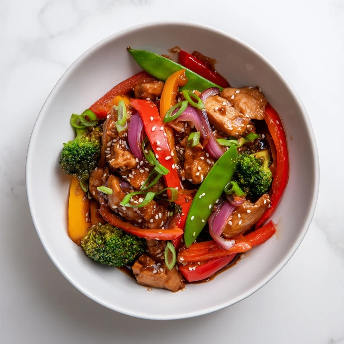 Sheet Pan Chicken Stir-Fry