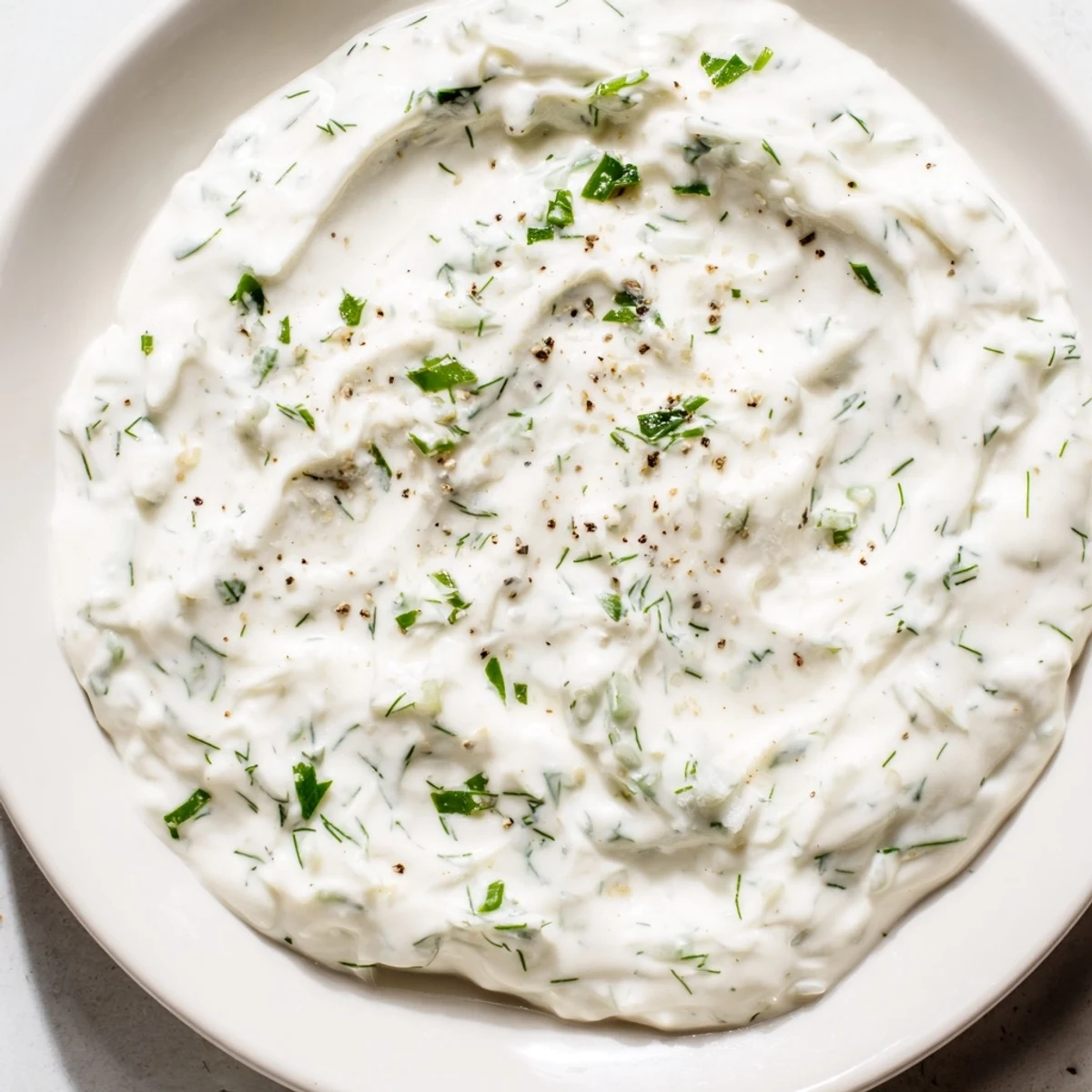 Enjoy the cool, zesty flavor of Greek Yogurt Ranch Dip, ideal with chips or veggies.