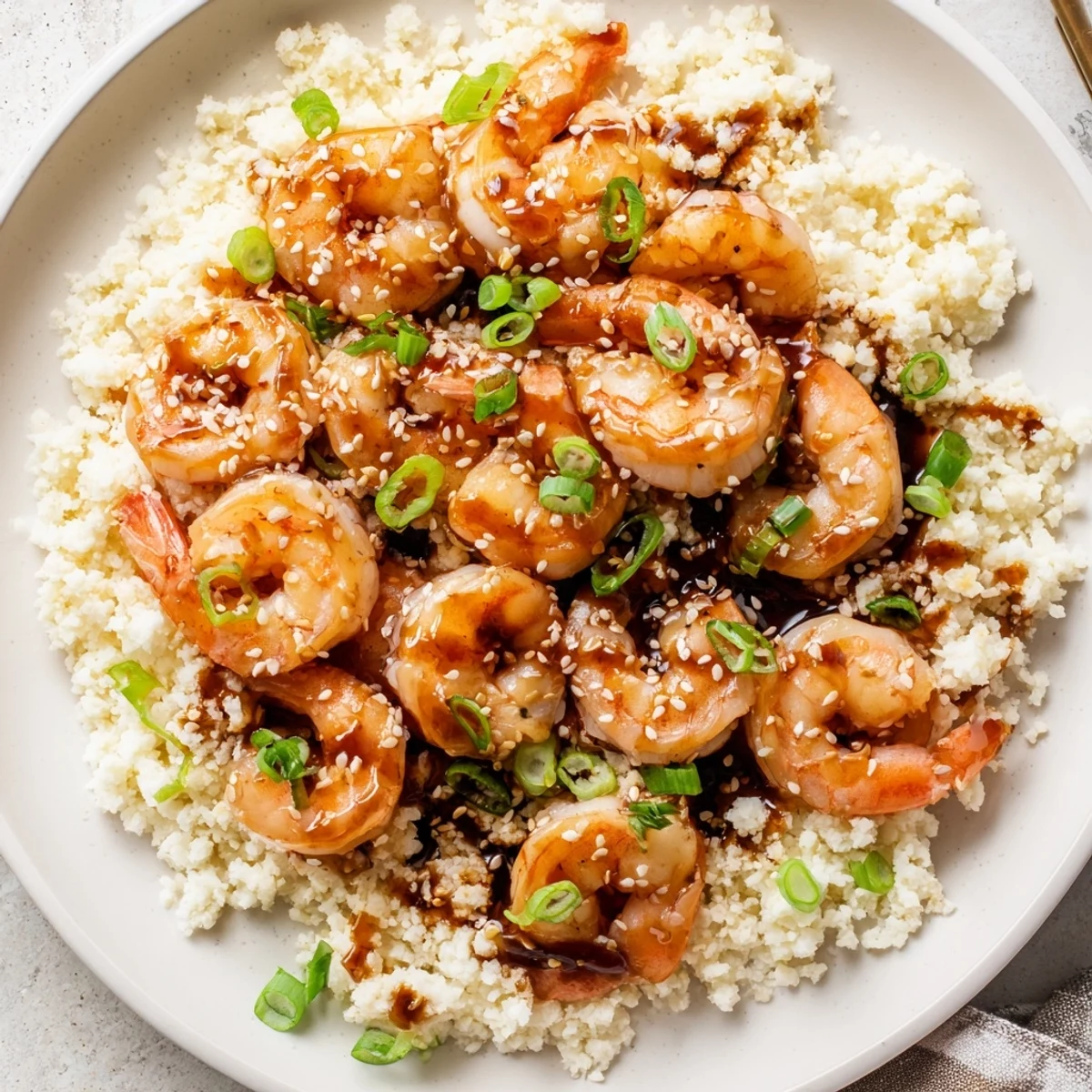 Savory ginger garlic shrimp bowls glistening with a delicious soy drizzle, ready to enjoy with a squeeze of lime.