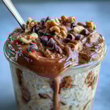 Chunky Monkey Protein Overnight Oats