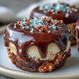 Chocolate peanut butter eggs with pretzel crust, a salty-sweet treat perfect for Easter dessert or anytime indulgence.