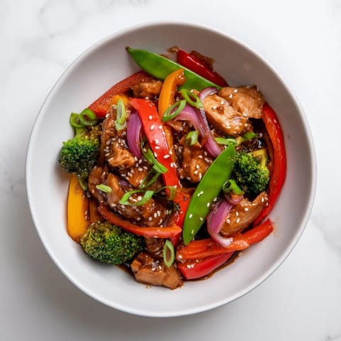 Sheet Pan Chicken Stir-Fry