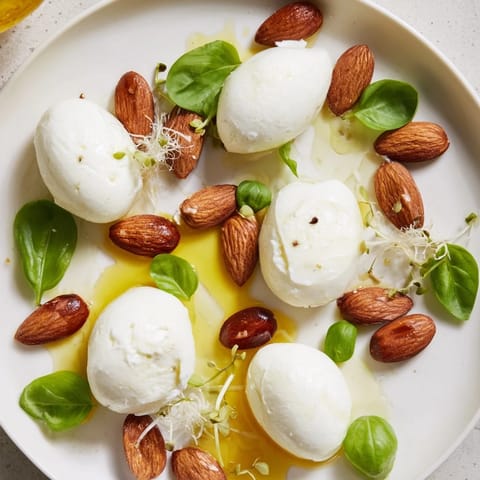 Polished Pebble Cheese Almonds