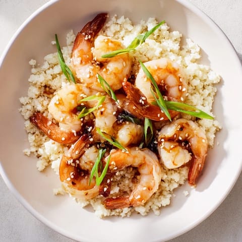 Ginger Garlic Shrimp Bowls