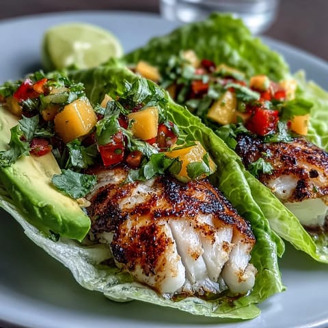 Mango Salsa Grilled Fish