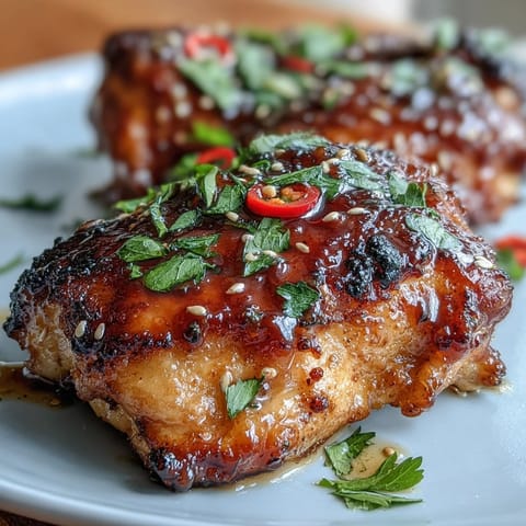 Chili Jam Chicken Glaze