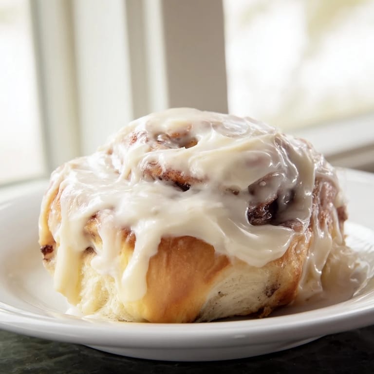 Golden brown Pillow Soft Cinnamon Rolls arranged in a baking dish, ready to serve for a cozy breakfast or brunch.