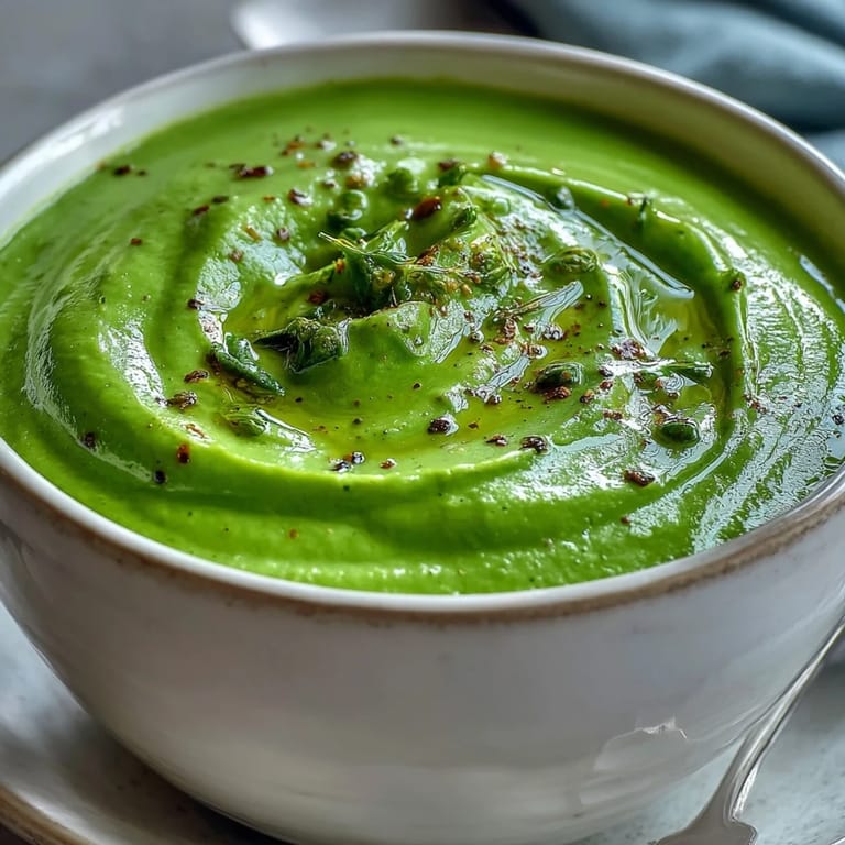 Steaming pot of Big Green Immunity-Boosting Vegetable Soup featuring fresh spinach, broccoli, and asparagus.