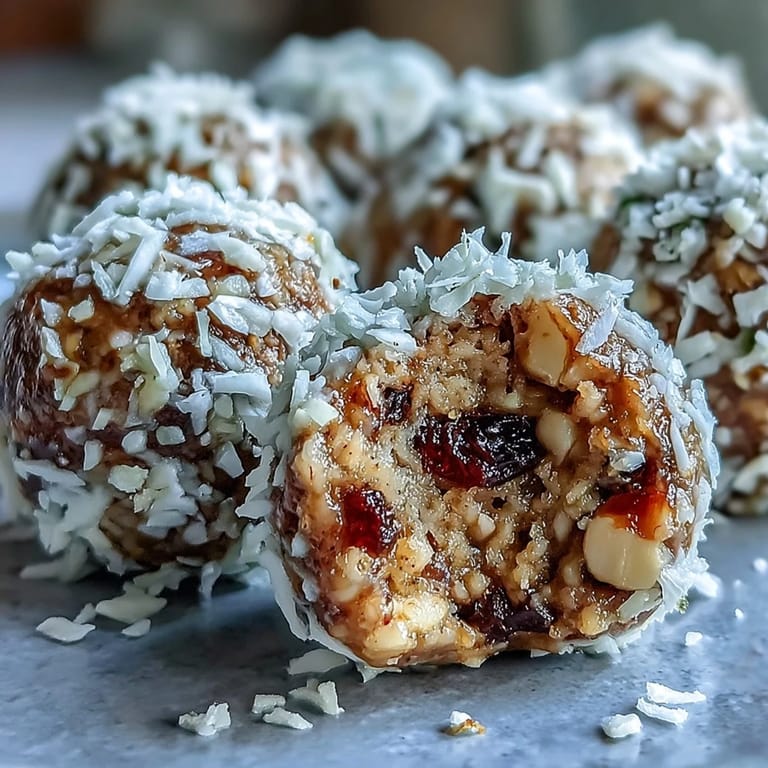 No-bake carrot cake bliss balls featuring grated carrot, Medjool dates, and cinnamon, perfect for a nutritious snack.
