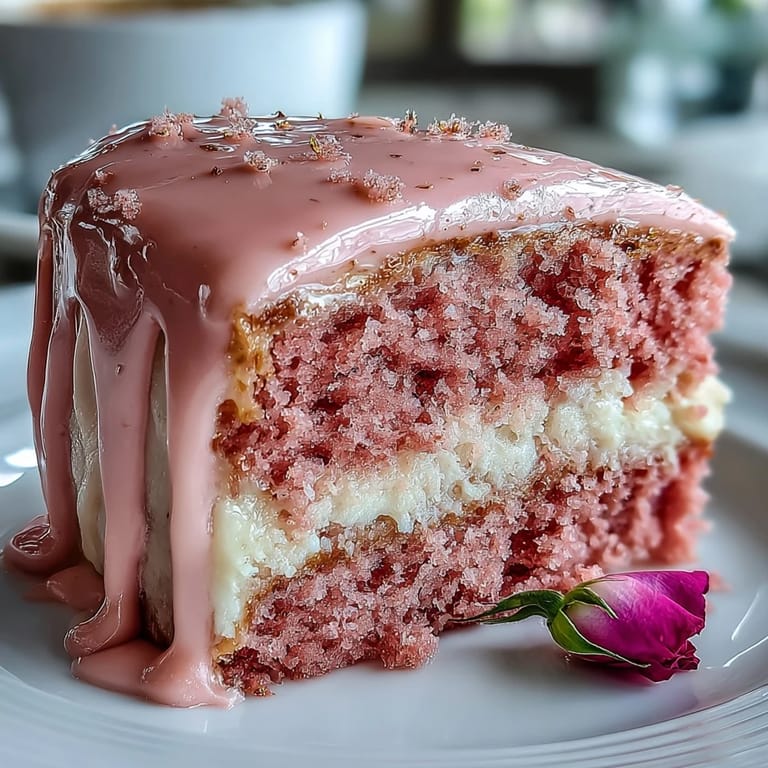 Irresistible Bridal Shower Rosé Velvet Cake, perfect for celebratory toasts.